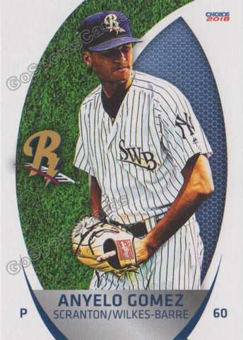 2018 Scranton Wilkes Barre RailRiders Anyelo Gomez