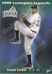 2009 Lexington Legends Arcenio Leon