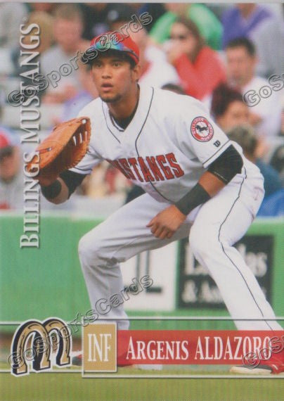 2014 Billings Mustangs Argenis Aldazoro