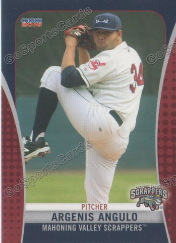 2016 Mahoning Valley Scrappers Argenis Angulo