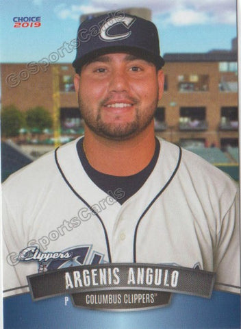2019 Columbus Clippers Argenis Angulo