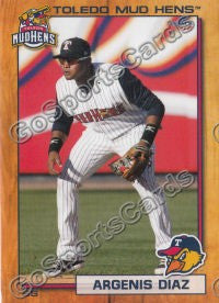 2012 Toledo Mud Hens Argenis Diaz