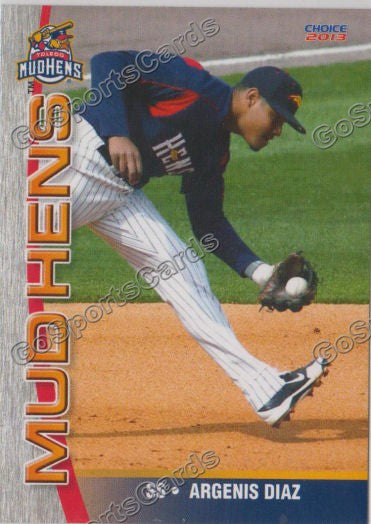 2013 Toledo Mud Hens Argenis Diaz