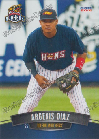 2016 Toledo Mud Hens Argenis Diaz