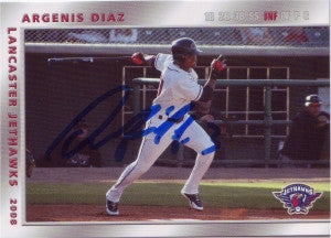 Argenis Diaz 2008 Lancaster Jethawks (Autograph)