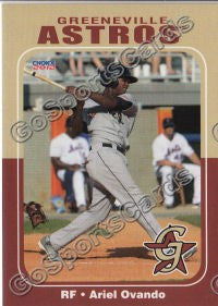 2012 Greeneville Astros Ariel Ovando