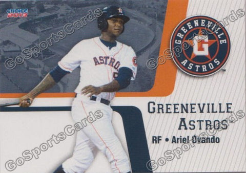 2013 Greeneville Astros Ariel Ovando