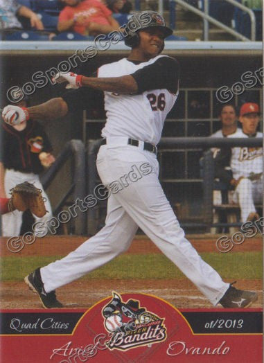 2013 Quad Cities River Bandits Ariel Ovando