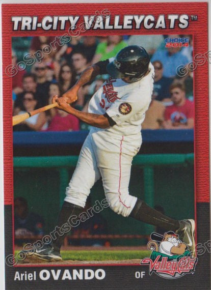 2014 Tri City ValleyCats Ariel Ovando