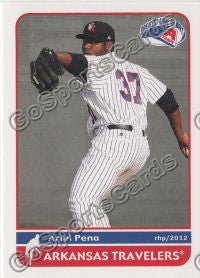 2012 Arkansas Travelers Ariel Pena