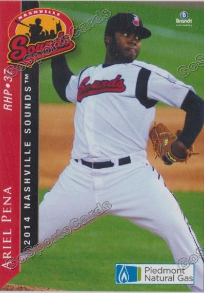 2014 Nashville Sounds Ariel Pena