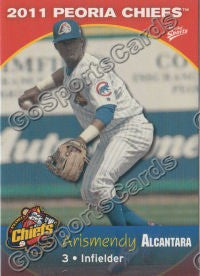 2011 Peoria Chiefs Arismendy Alcantara