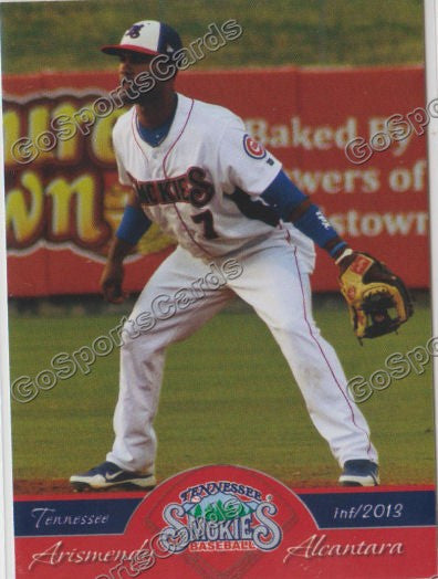 2013 Tennessee Smokies Arismendy Alcantara
