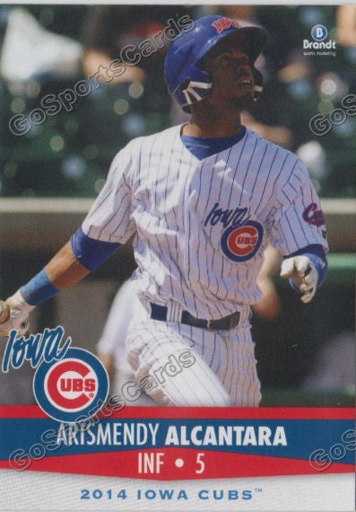 2014 Iowa Cubs Arismendy Alcantara