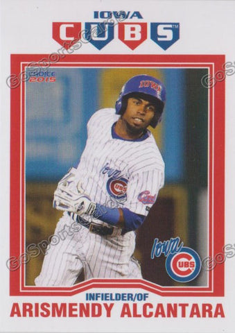 2015 Iowa Cubs Arismendy Alcantara