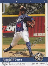 2011 Rancho Cucamonga Quakes Arismendy Ozoria