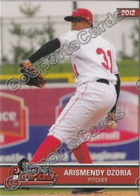 2012 Great Lakes Loons Arismendy Ozoria
