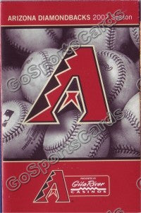 2007 Arizona Diamondbacks Pocket Schedule