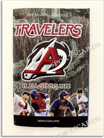 2014 Arkansas Travelers Pocket Schedule
