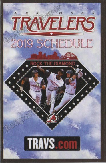 2019 Arkansas Travelers Pocket Schedule