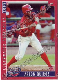 2009 Clearwater Threshers Arlon Quiroz