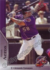 2009 Akron Aeros Armando Camacaro