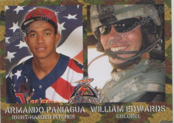 2014 Salem Keizer Volcanoes Military SGA Armando Paniagua