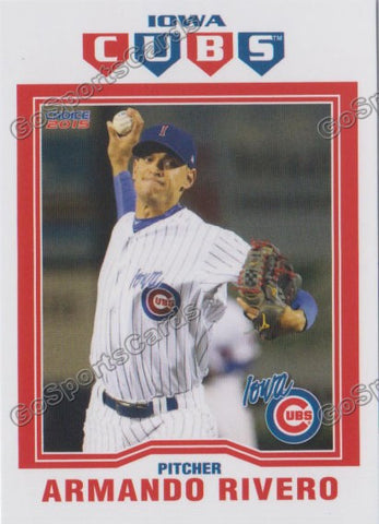 2015 Iowa Cubs Armando Rivero