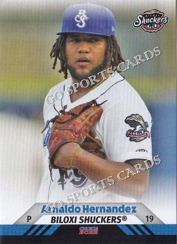 2022 Biloxi Shuckers Arnaldo Hernandez