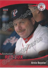 2012 Pawtucket Red Sox Arnie Beyeler