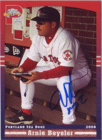 Arnie Beyeler 2008 Portland Seadogs (Autograph)