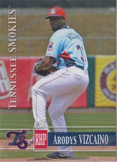 2014 Tennessee Smokies Arodys Vizcaino