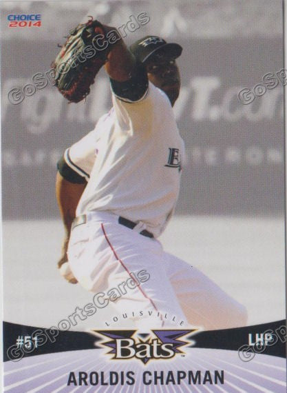 2014 Louisville Bats Aroldis Chapman