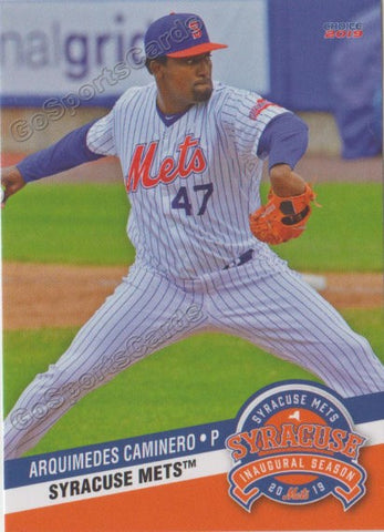 2019 Syracuse Mets Arquimedes Caminero