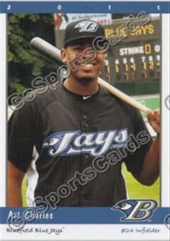 2011 Bluefield Blue Jays Art Charles