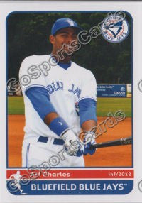 2012 Bluefield Blue Jays Art Charles