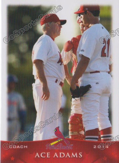 2014 Palm Beach Cardinals Arthur Ace Adams