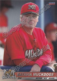 2011 Batavia Muckdogs Arthur Ace Adams