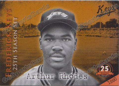 2013 Frederick Keys 25 Anniversary Arthur Rhodes