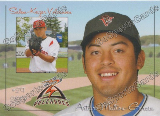 2013 Salem Keizer Volcanoes Arturo Maltos Garcia