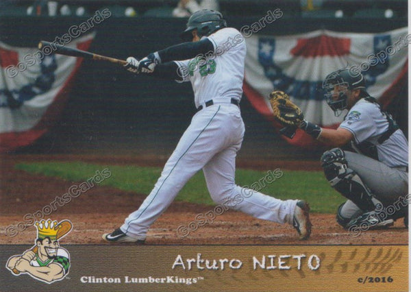 2016 Clinton LumberKings Arturo Nieto