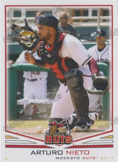 2017 Modesto Nuts Arturo Nieto