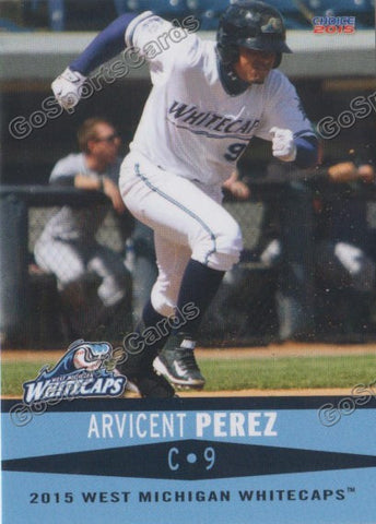 2015 West Michigan Whitecaps Arvicent Perez