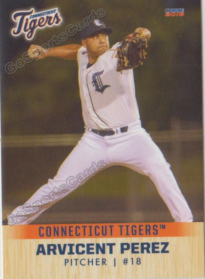 2018 Connecticut Tigers Arvicent Perez