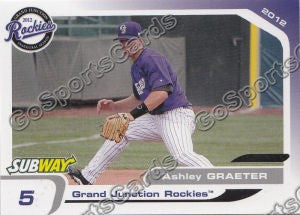 2012 Grand Junction Rockies Ashley Graeter