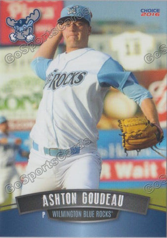 2016 Wilmington Blue Rocks Ashton Goudeau