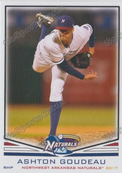 2017 Northwest Arkansas Naturals Ashton Goudeau