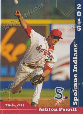 2015 Spokane Indians Ashton Perritt