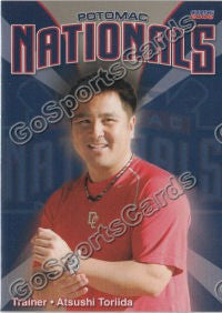 2008 Potomac Nationals Atsushi Toriida