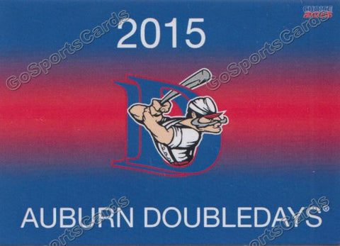 2015 Auburn Doubledays Checklist
